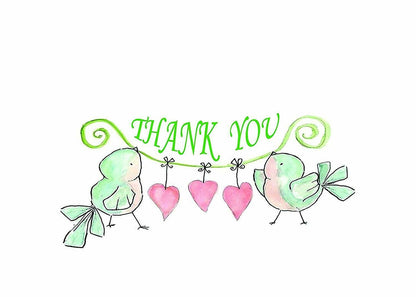 Thank You Cards Set - Perfect Gift for Anniversary, Graduations, Weddings - 50 Amazing 4x7 Inches of White Note Cards with Blank Greeting Space - Envelopes Included - Classic Dark Pink Roses Design