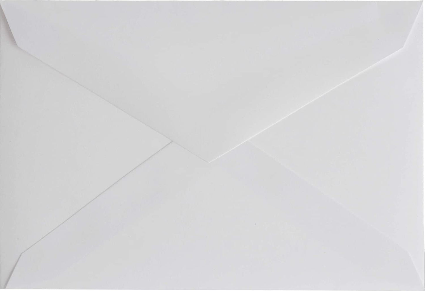 Blank Note Cards - 4.78 x 7 Inches of 50 Blank Note Cards with Envelopes - Perfect for Kids and Birthday Parties, Write Happy Gift Notes for Baby, Graduation, Wedding
