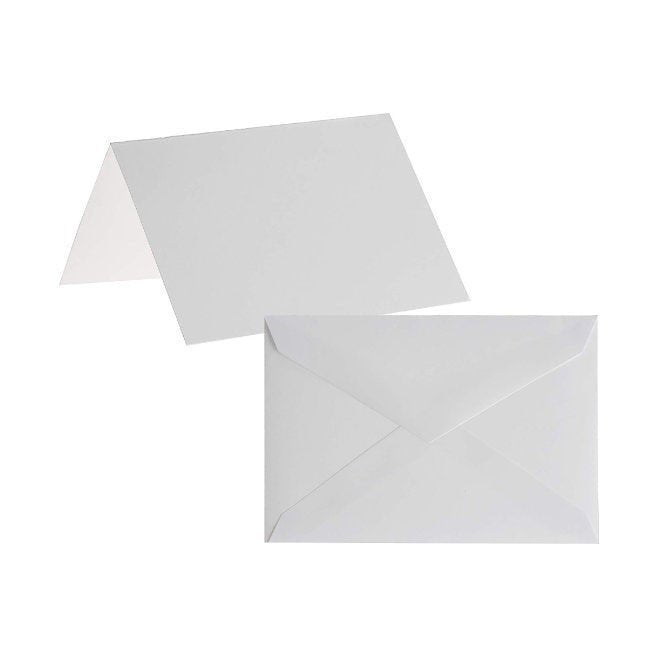 Blank Note Cards - 4.78 x 7 Inches of 50 Blank Note Cards with Envelopes - Perfect for Kids and Birthday Parties, Write Happy Gift Notes for Baby, Graduation, Wedding