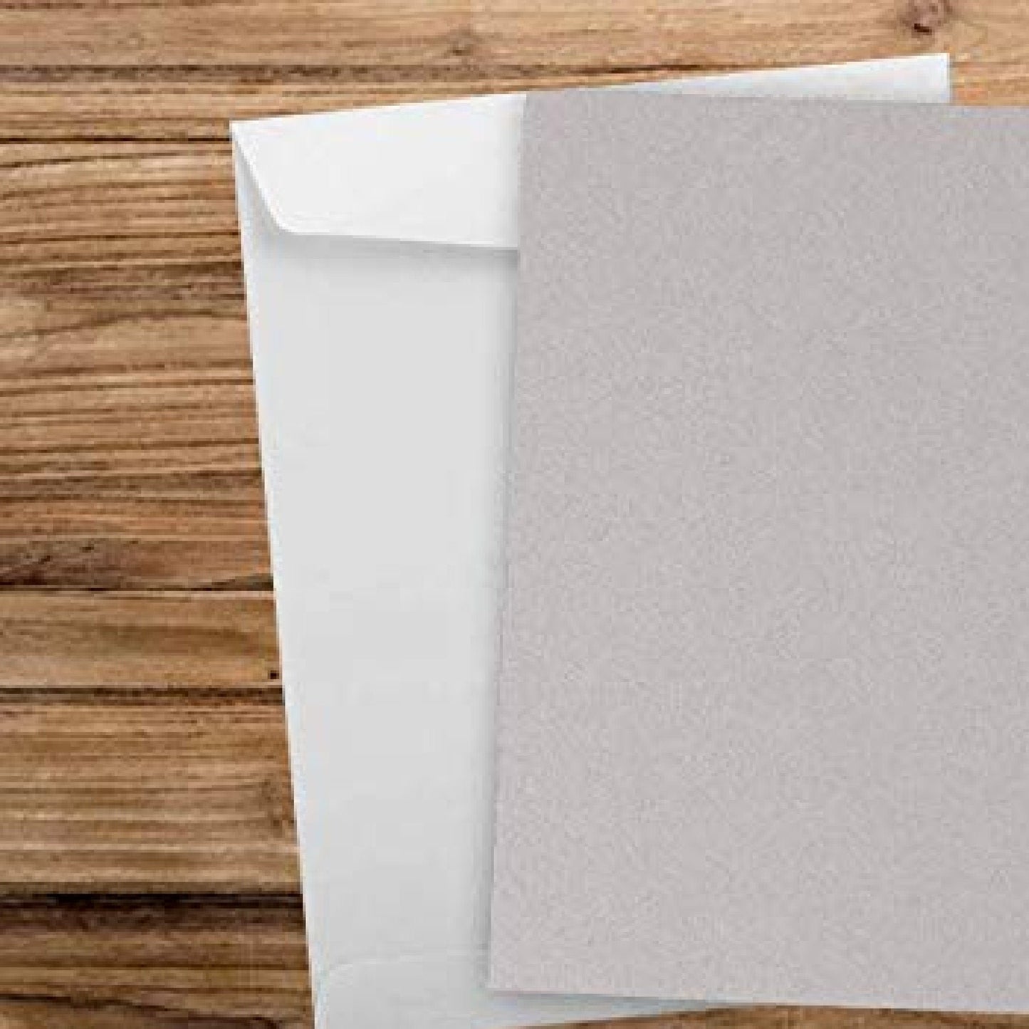 50 Colored Gray Sheet Card Stock Paper - Vellum Bristol Cover, Copy Paper, Printer Paper, 67lb, 147gsm, 8.5" x 11" Thick Paper