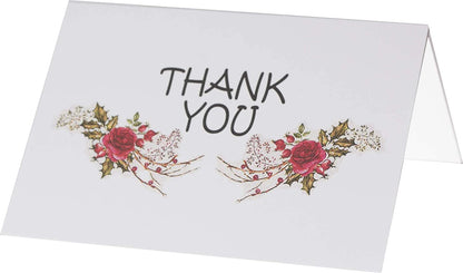 50 Amazing Thank you Note Card and Blank Greeting Space with 50 Envelopes (5 Design Thank you card)