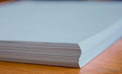 50 Colored Blue Sheet Card Stock Paper - Vellum Bristol Cover, Copy Paper, Printer Paper, 67lb, 147gsm, 8.5" x 11" Thick Paper