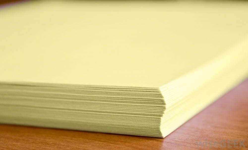 50 Colored Cream Sheet Card Stock Paper - Vellum Bristol Cover, Copy Paper, Printer Paper, 67lbs, 147gsm, 8.5" x 11", Legal Size Cardstock Paper, Thick Paper