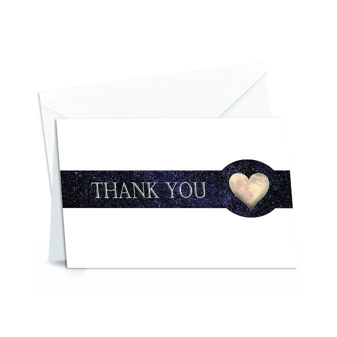 Amazing Thank You Cards with Envelopes - 4 x 7 Inches of 50 White Card Notes with Blank Greeting Space - Perfect Gift for Business, Anniversary, Graduation, Weddings - Colorful Charming Floral Design